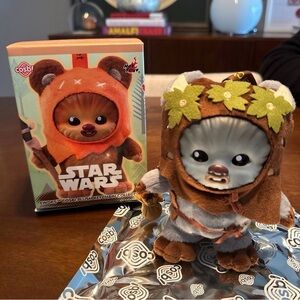 Star Wars Ewok Cosbi Plush Keychain - CHIEF CHIRPA